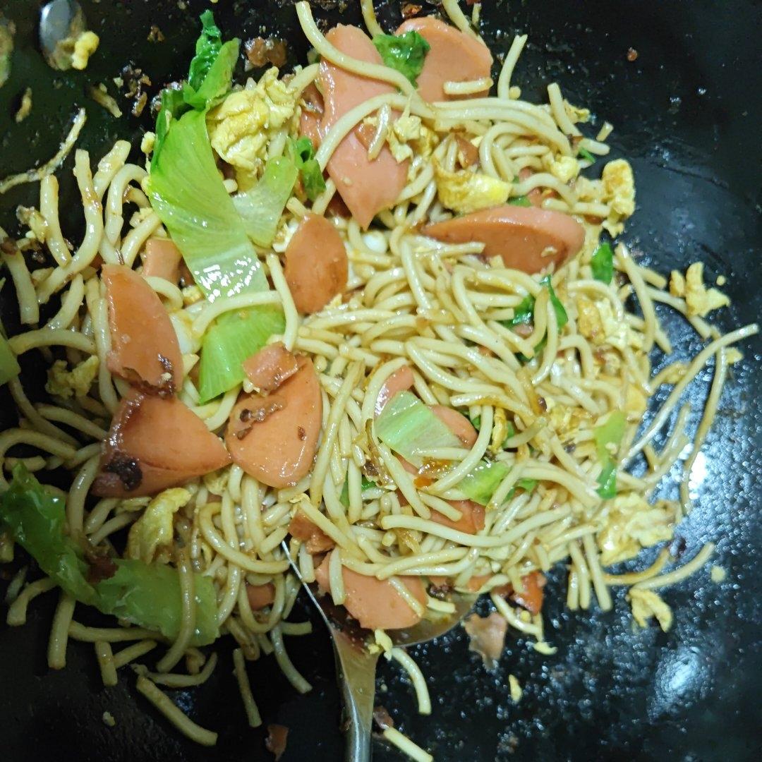 🍜最简单最好吃的家常炒面