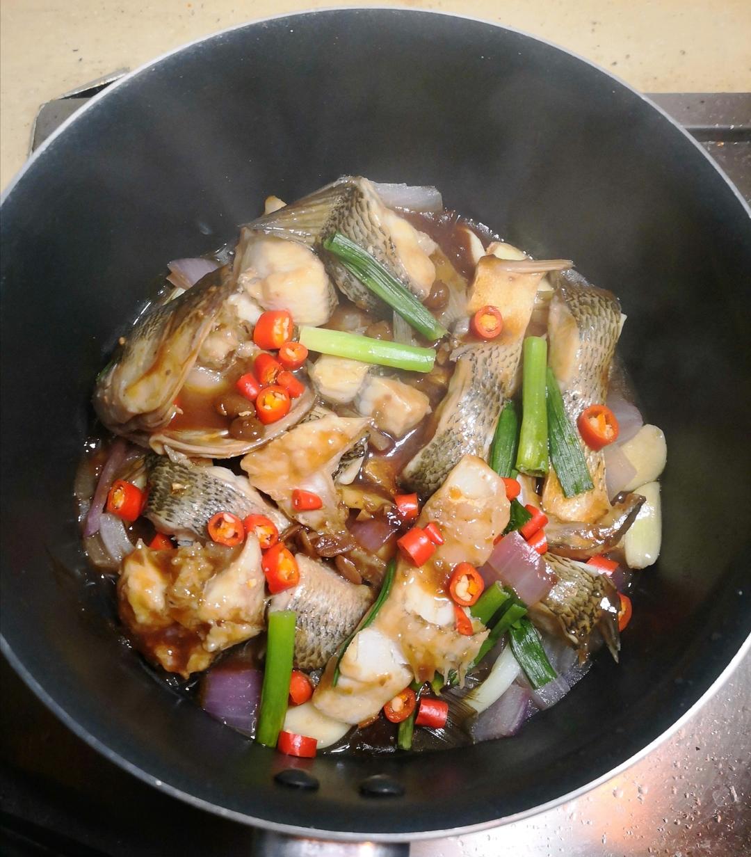 快手鲈鱼煲