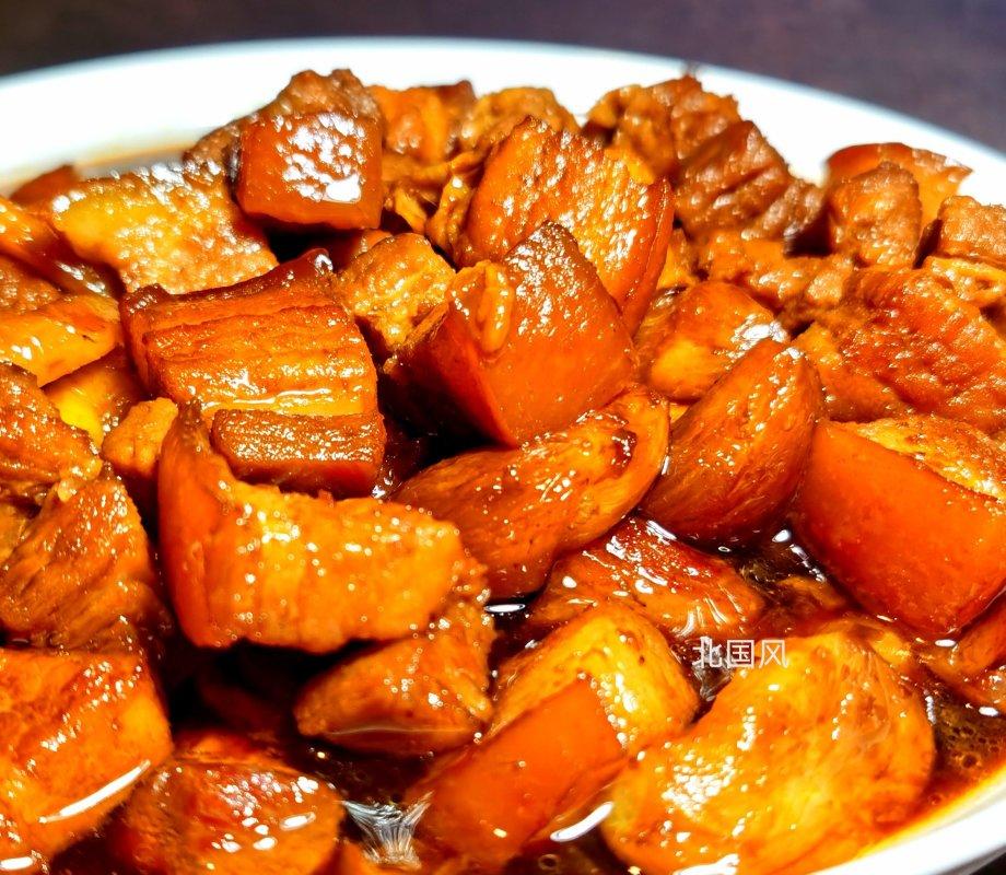 北国风6做的红烧肉蒜香