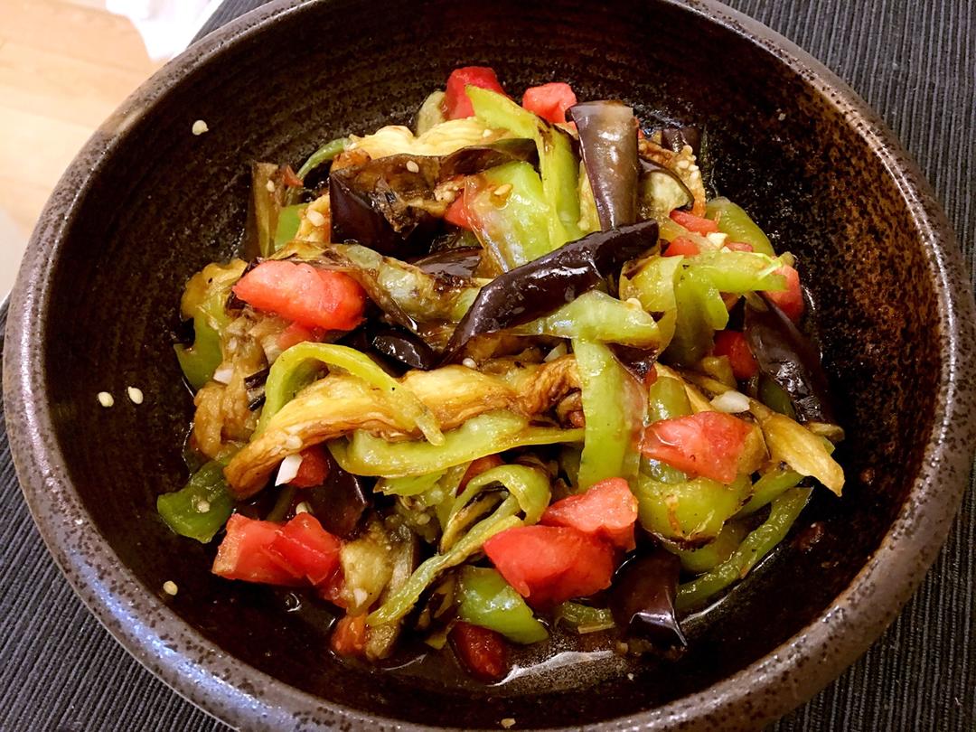 【曼食慢语】 烧椒茄子