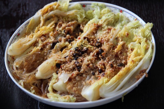 蒜蓉粉丝娃娃菜