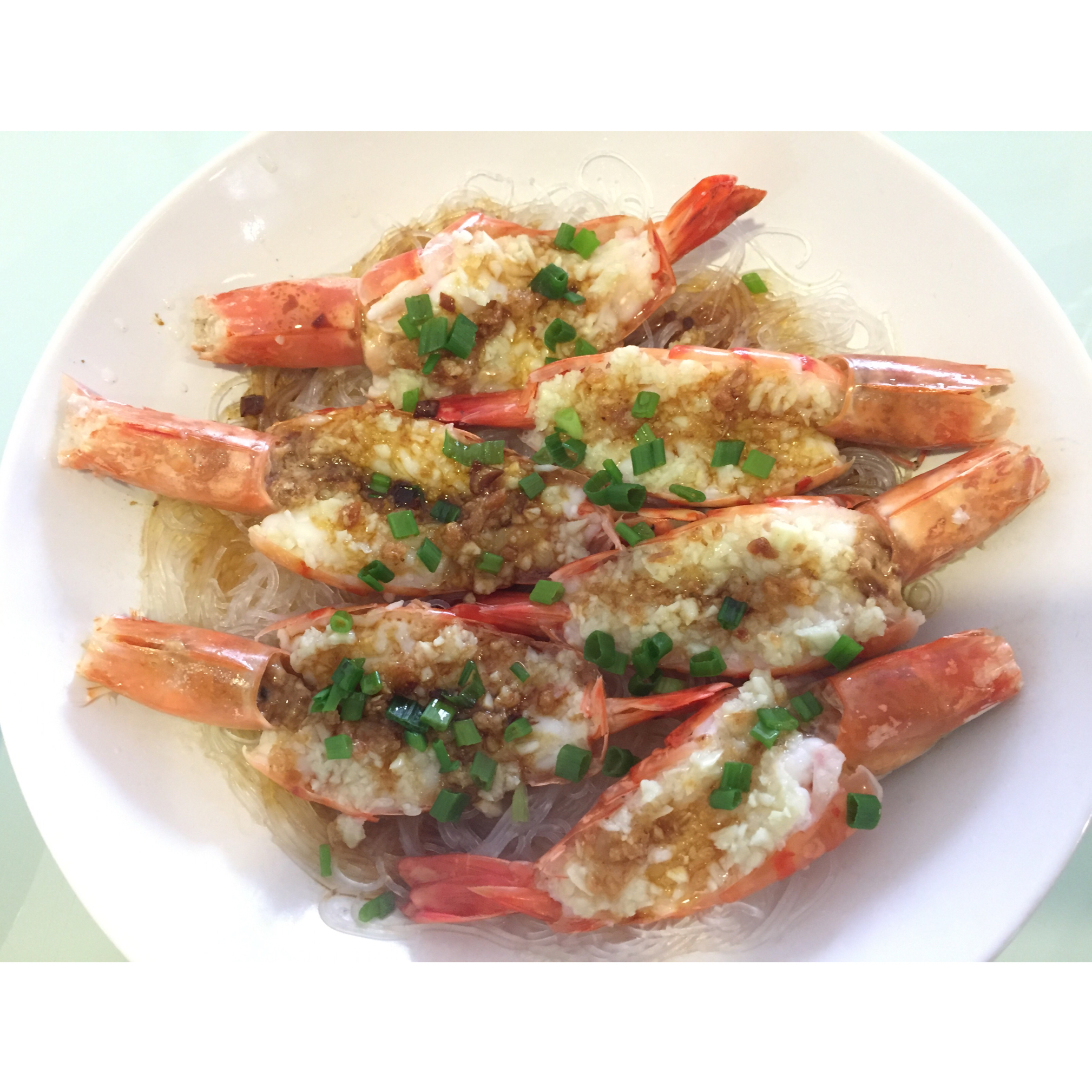 蒜蓉粉丝蒸虾