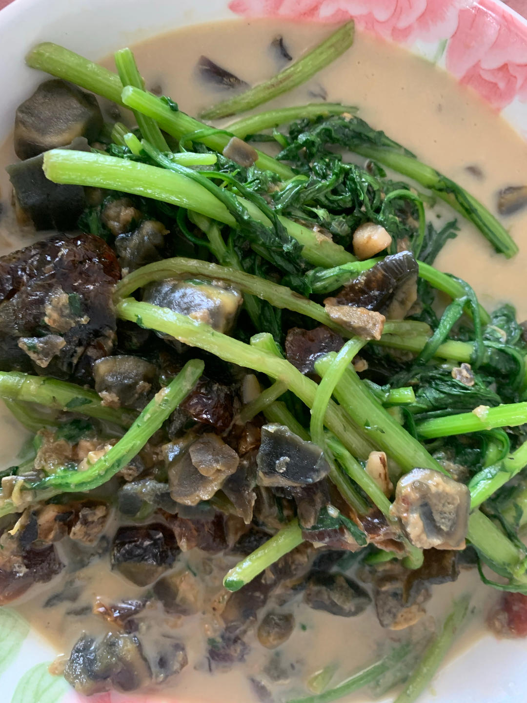 清淡的上汤皇帝菜