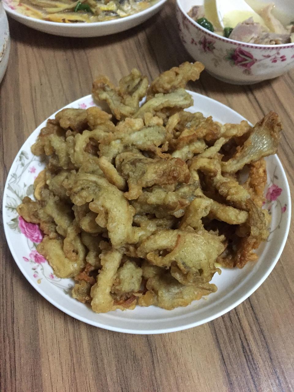 炸蘑菇