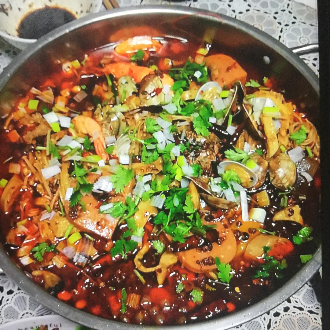 香辣毛血旺