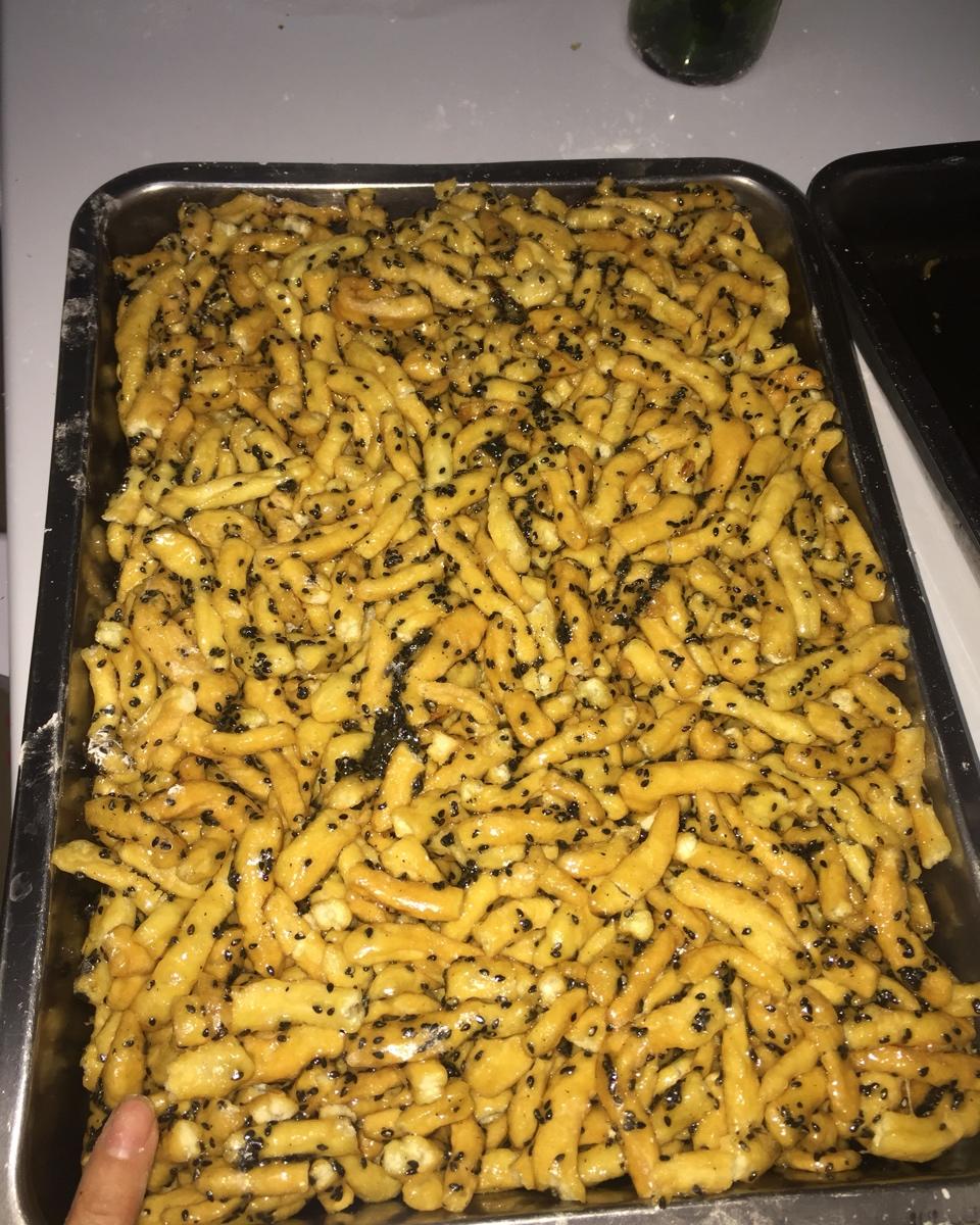 椰蓉干果沙琪玛