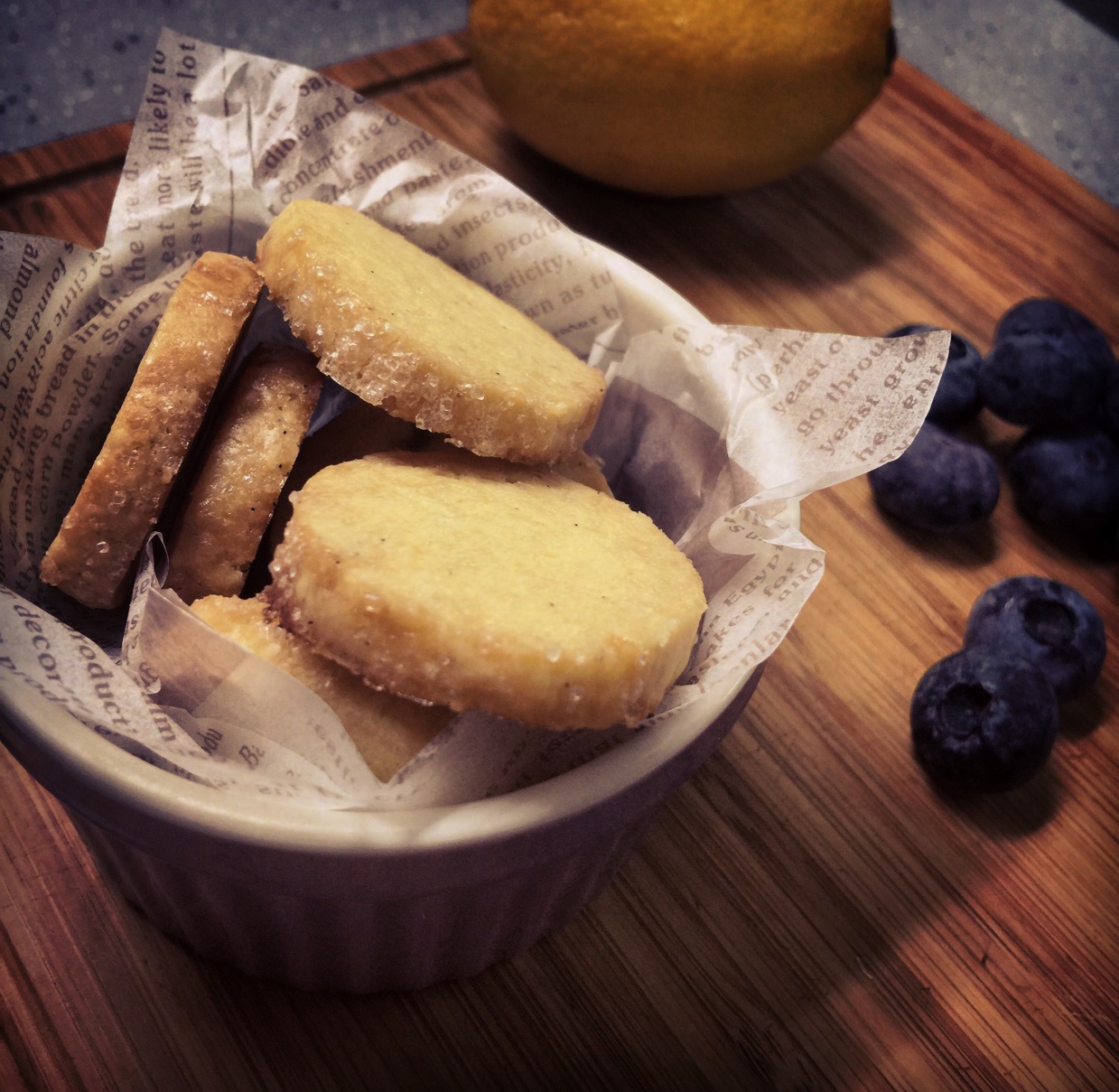 砂糖香草黄油饼干