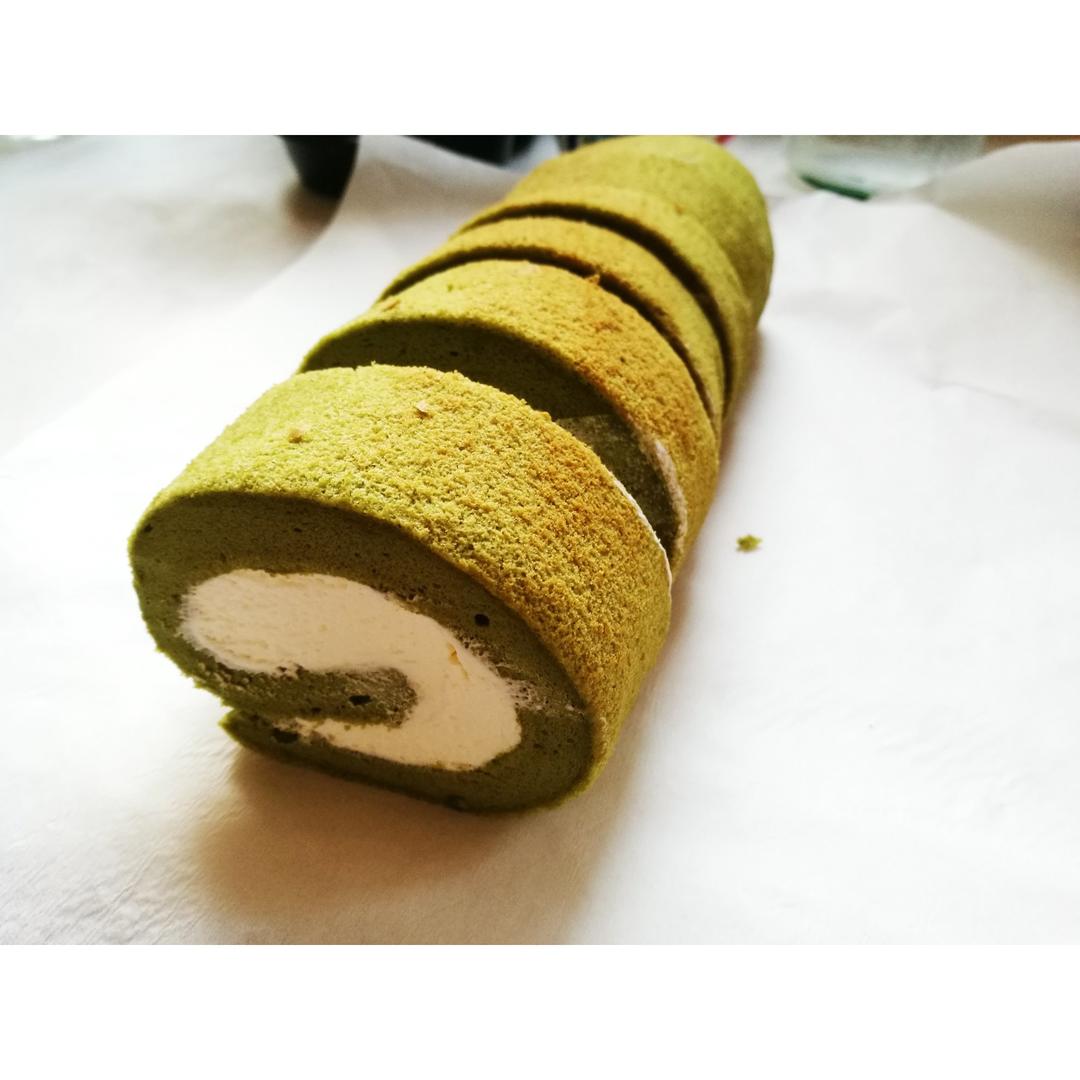 烫面抹茶蛋糕卷（卷不易裂）
