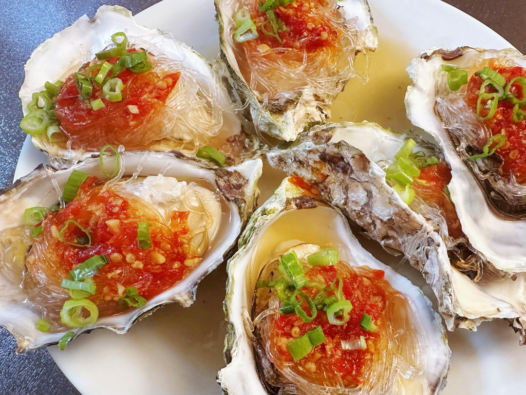 超简单～蒸蒜蓉生蚝