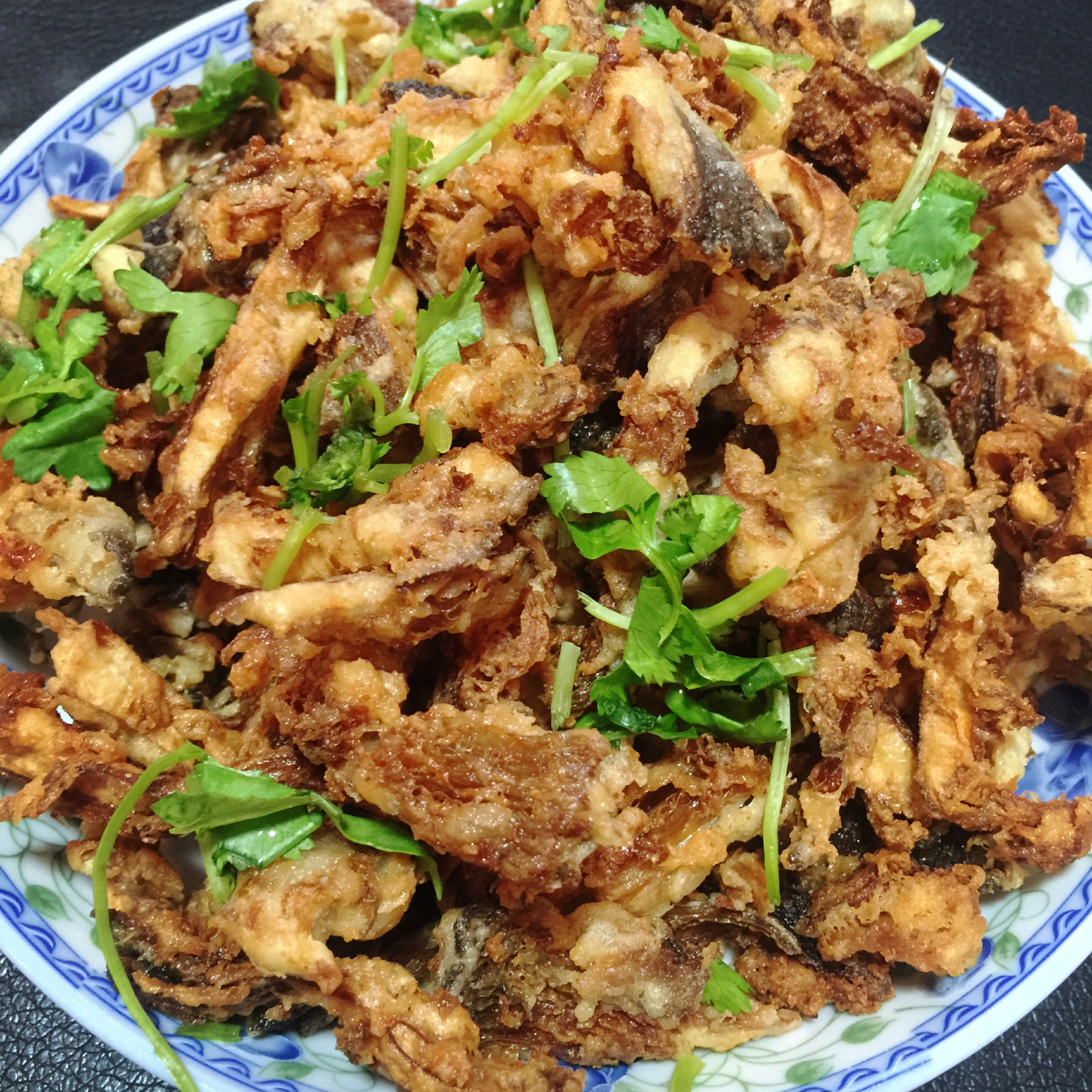 干炸蘑菇（家乡版）