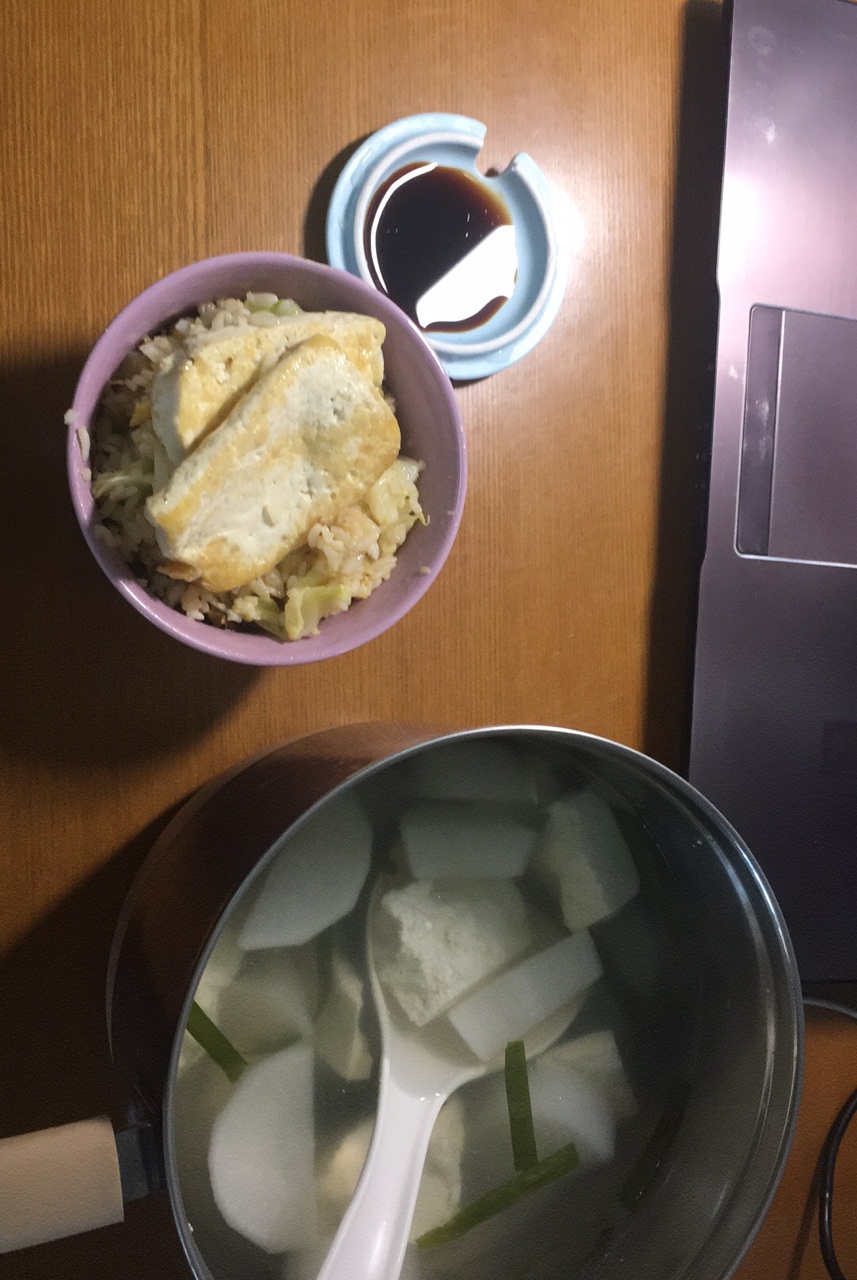 电饭锅煎豆腐