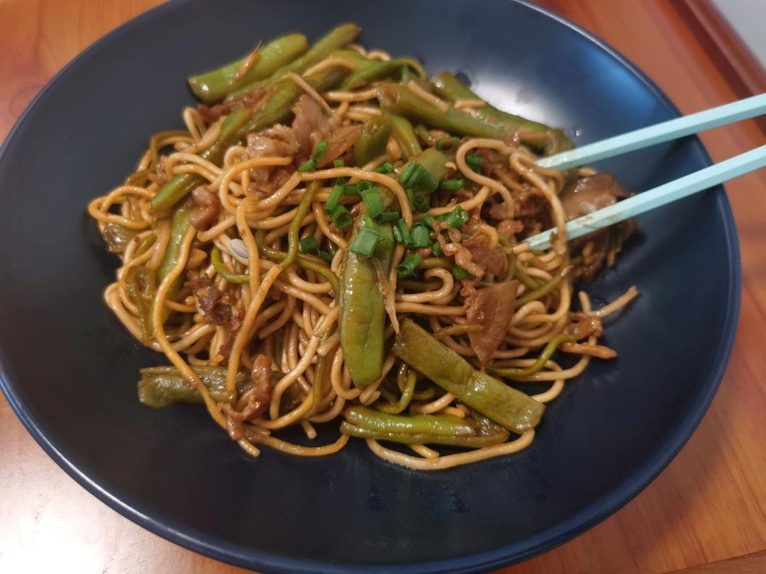 豆角焖面