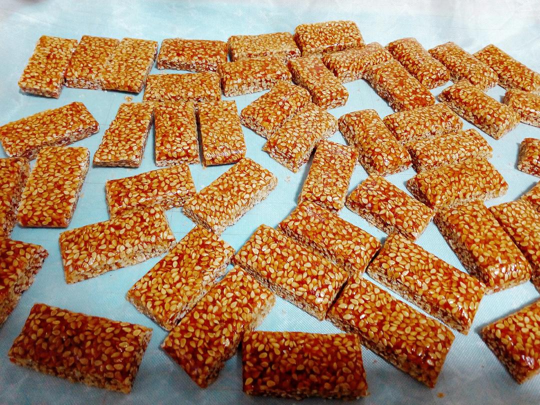 堂妈教你做芝麻糖