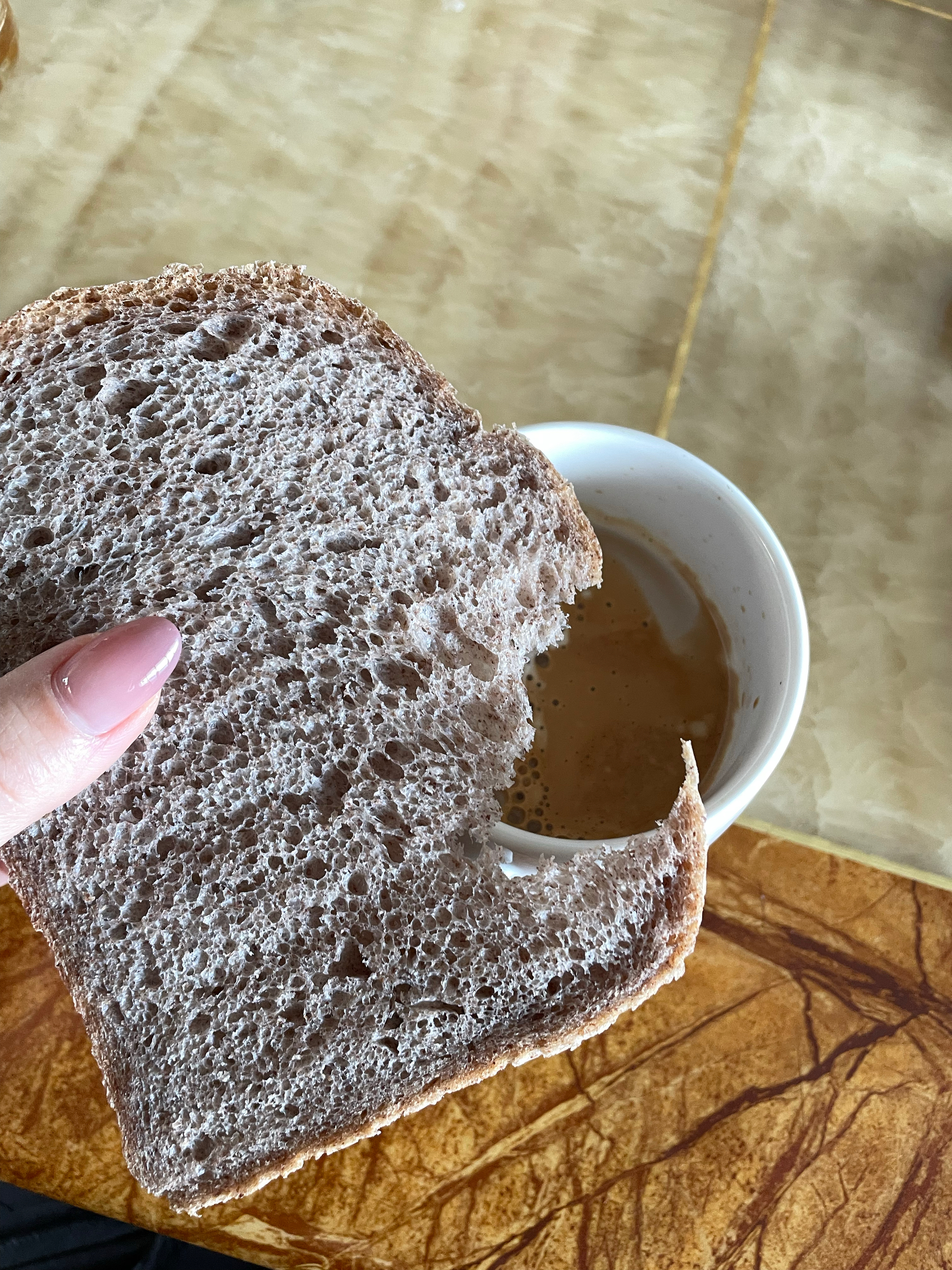 黑麦吐司面包机版，减脂早餐