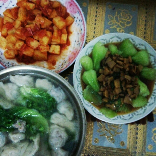 番茄土豆排骨汤