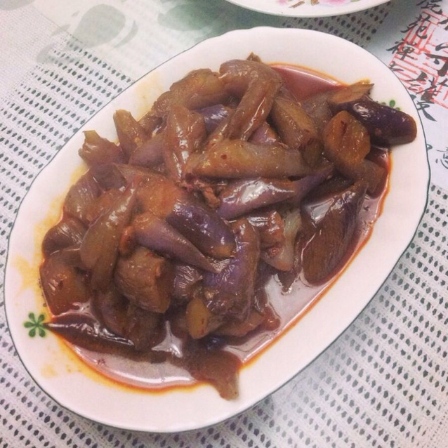 老丁的私房菜-油焖茄子