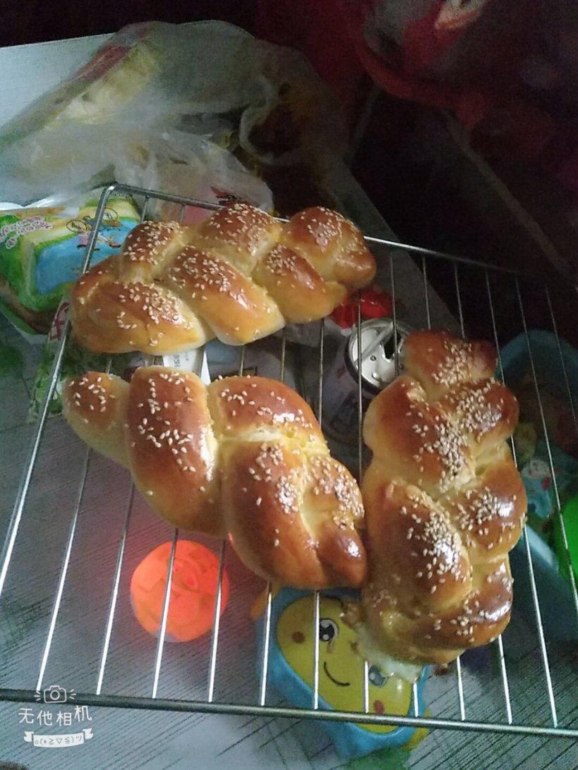 酸奶辫子面包（一次发酵）