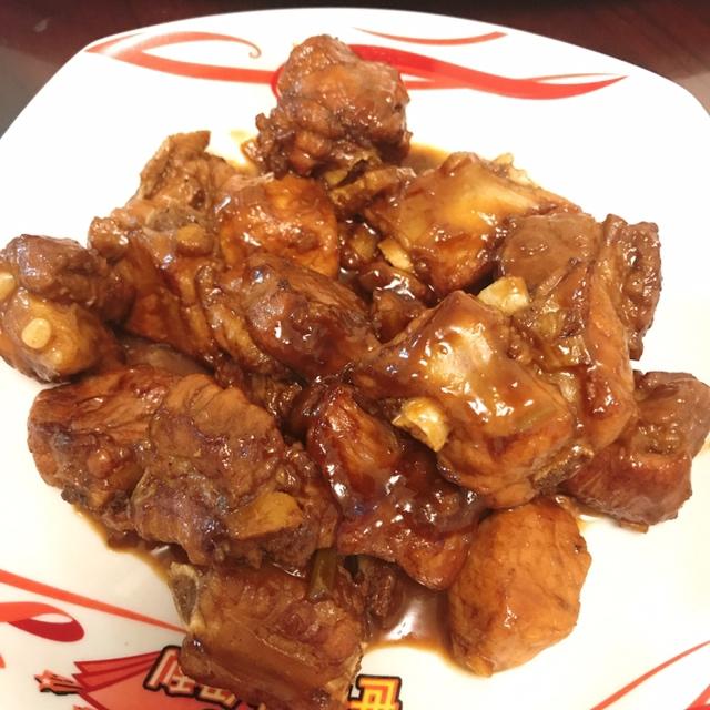 家常红烧排骨