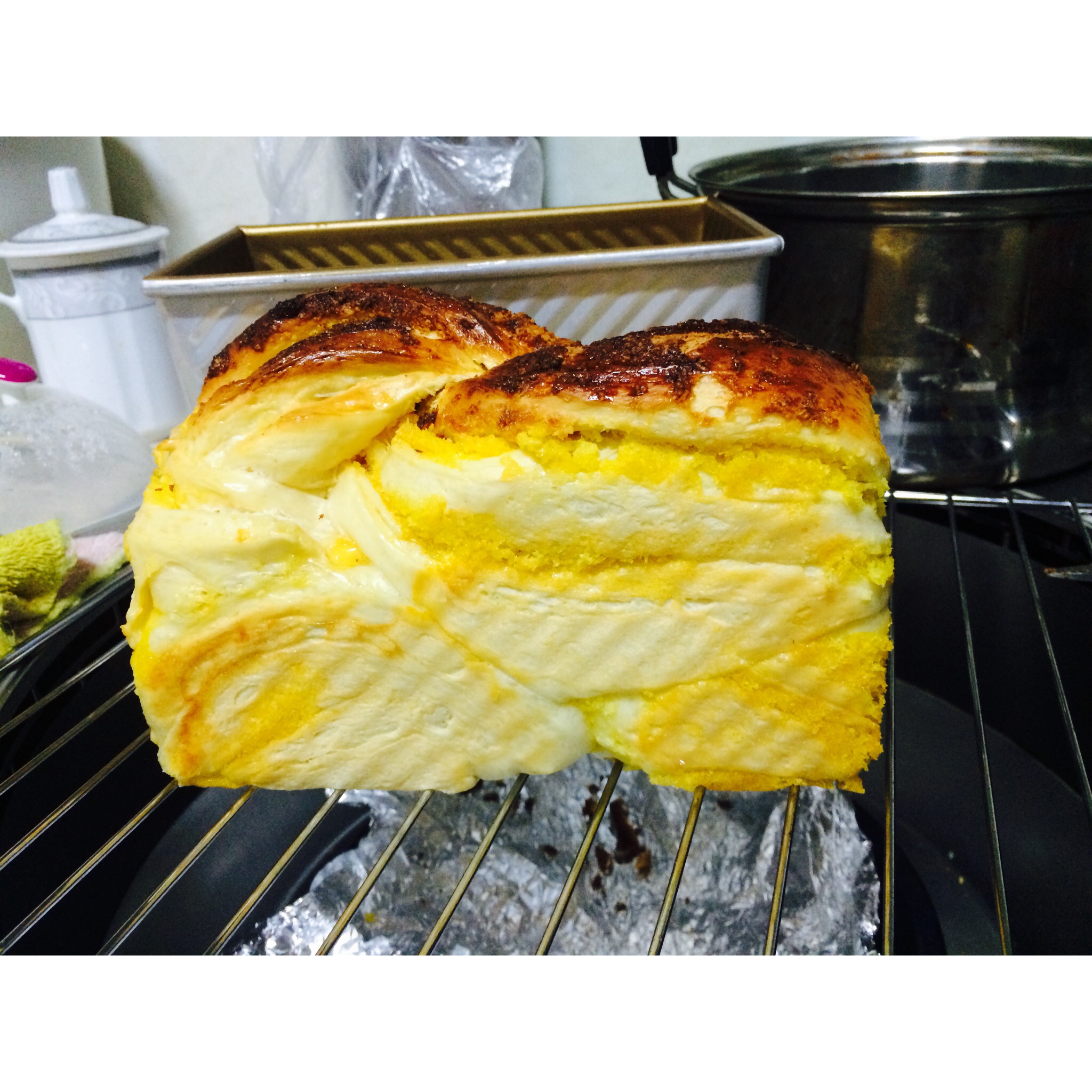 椰蓉吐司面包 Coconut Loaf