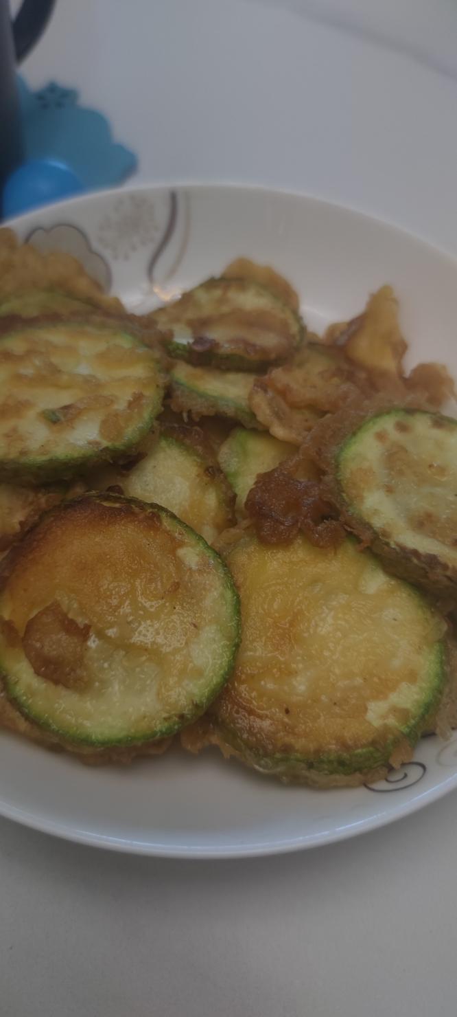 西葫芦圆煎饼
