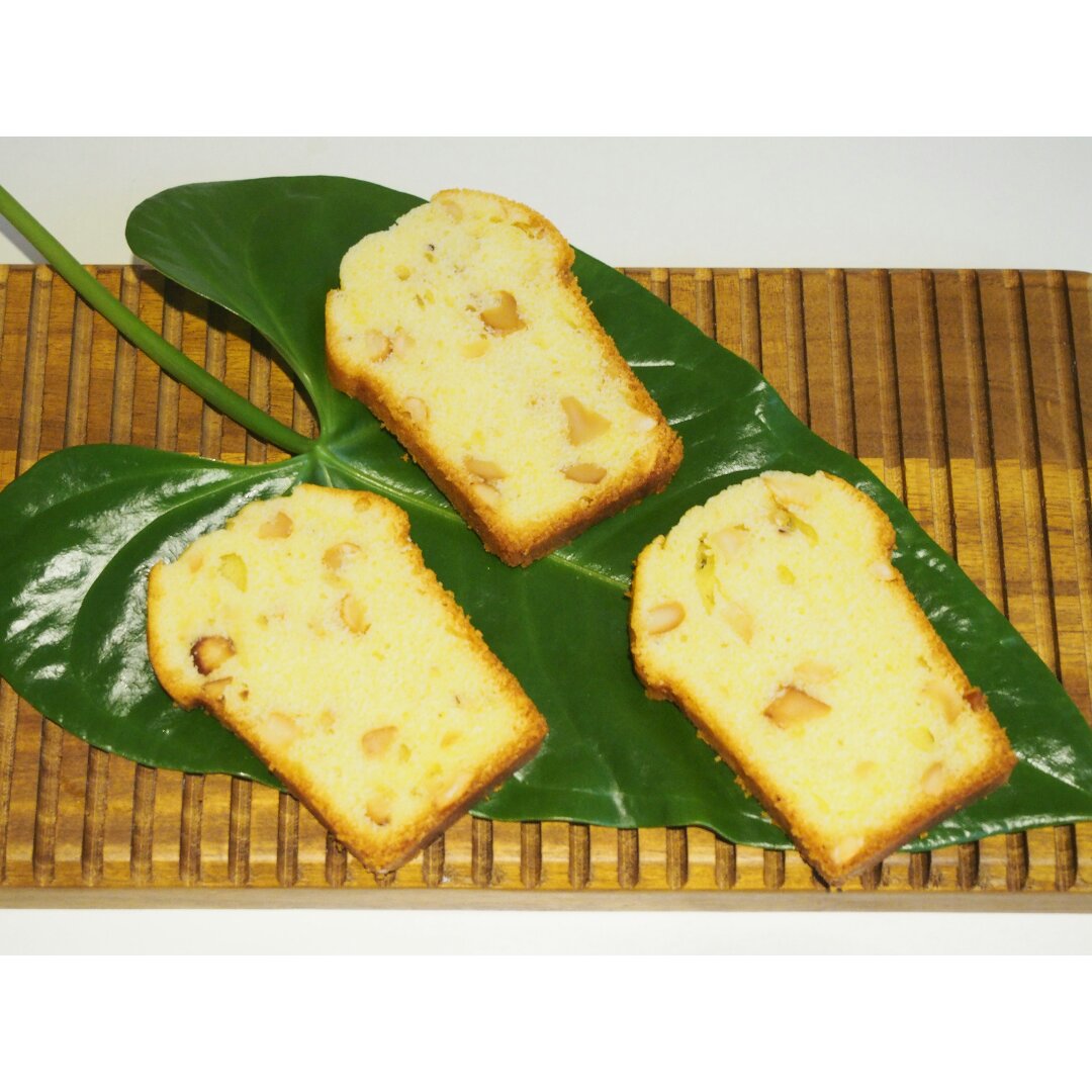 咸黄油腰果磅蛋糕