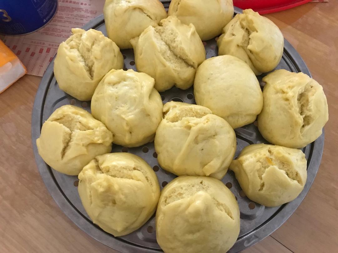 比面包好吃的🎃南瓜开花🌼馒头
