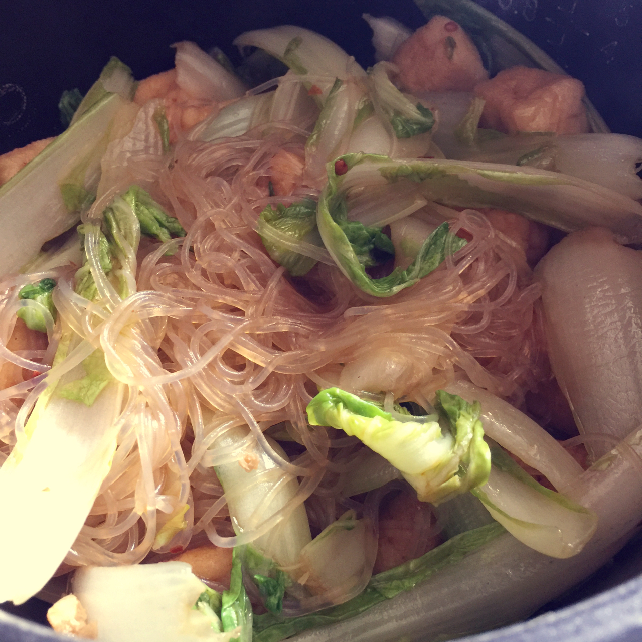 肉末（肉丝）炒粉丝