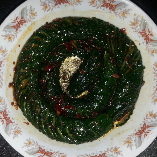 蓑衣凉拌黄瓜