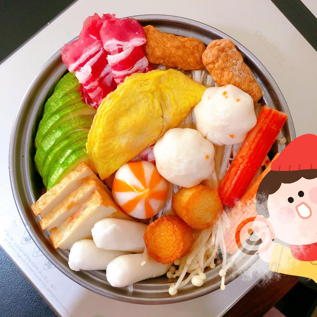 【芝士年糕火锅】