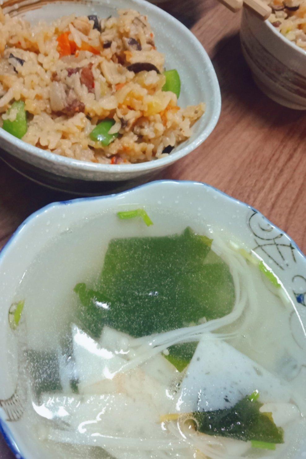 好吃上天的腊肠焖饭