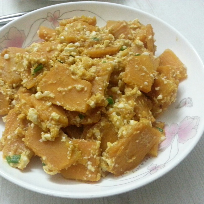 咸蛋焗南瓜（全蛋版）