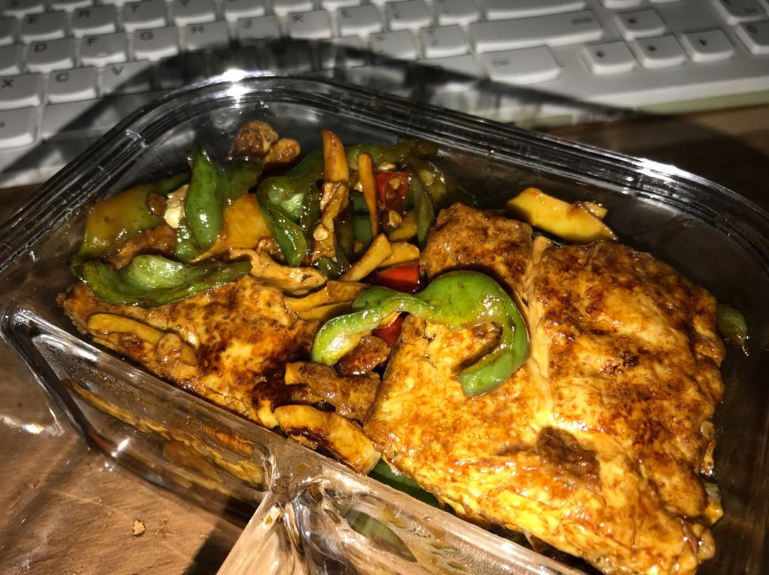 家常煎豆腐