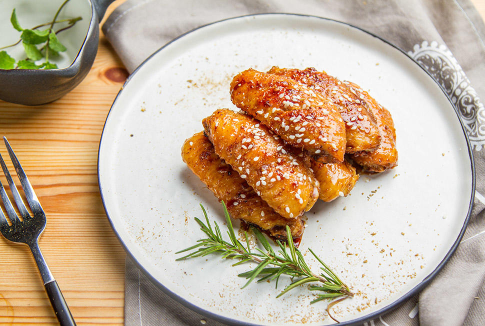 平底锅孜然烤鸡翅