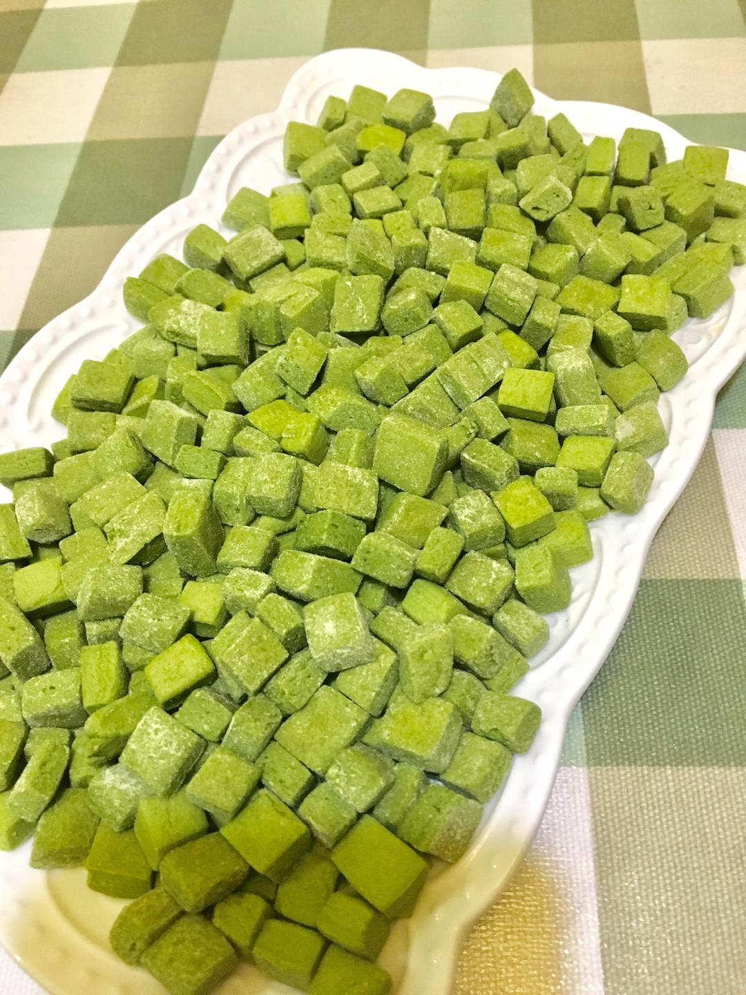 抹茶味面棋儿（二月二）的做法