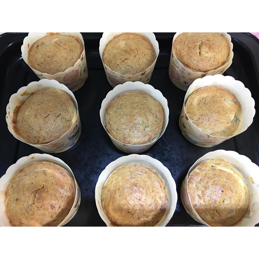 香蕉芝士玛芬蛋糕 Banana & Cream cheese Muffin