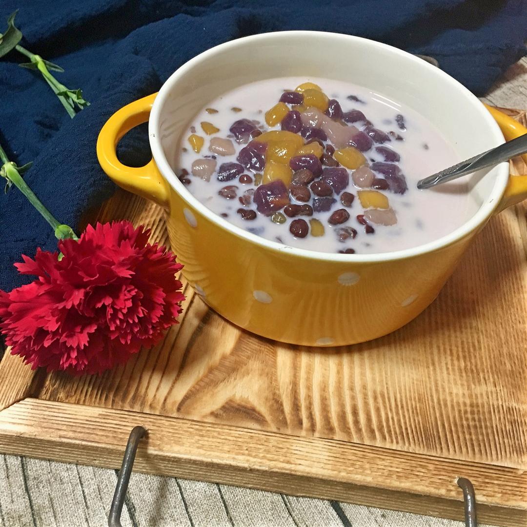 满足你的偷学欲望，“鲜芋仙”的三色芋圆在家也能轻松搞定！——三色芋圆