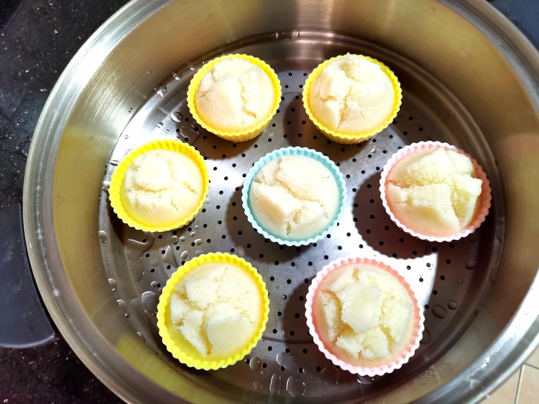 棉花糕，比松糕更精细软滑