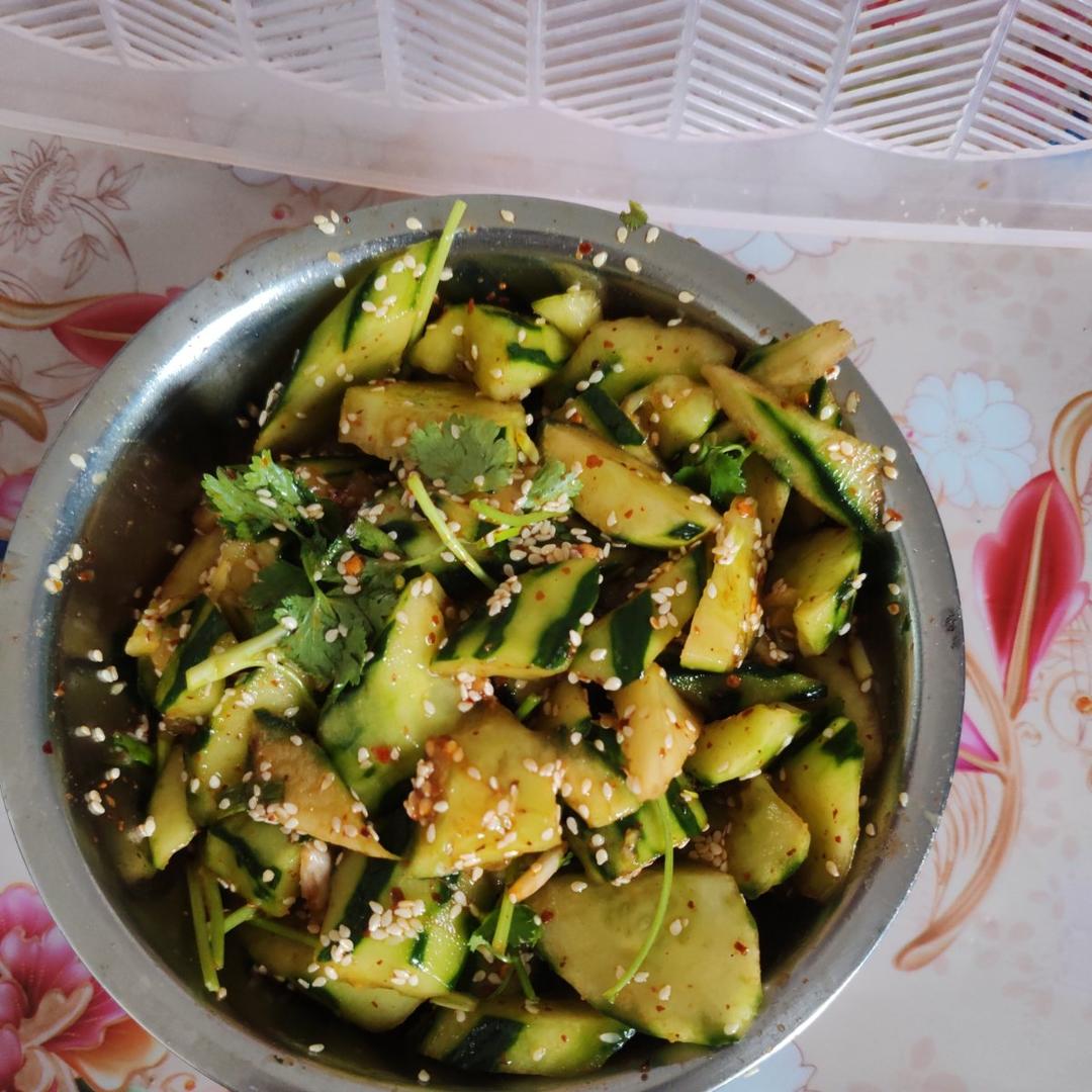 🌈酸酸辣辣巨开胃～超过瘾的凉拌黄瓜