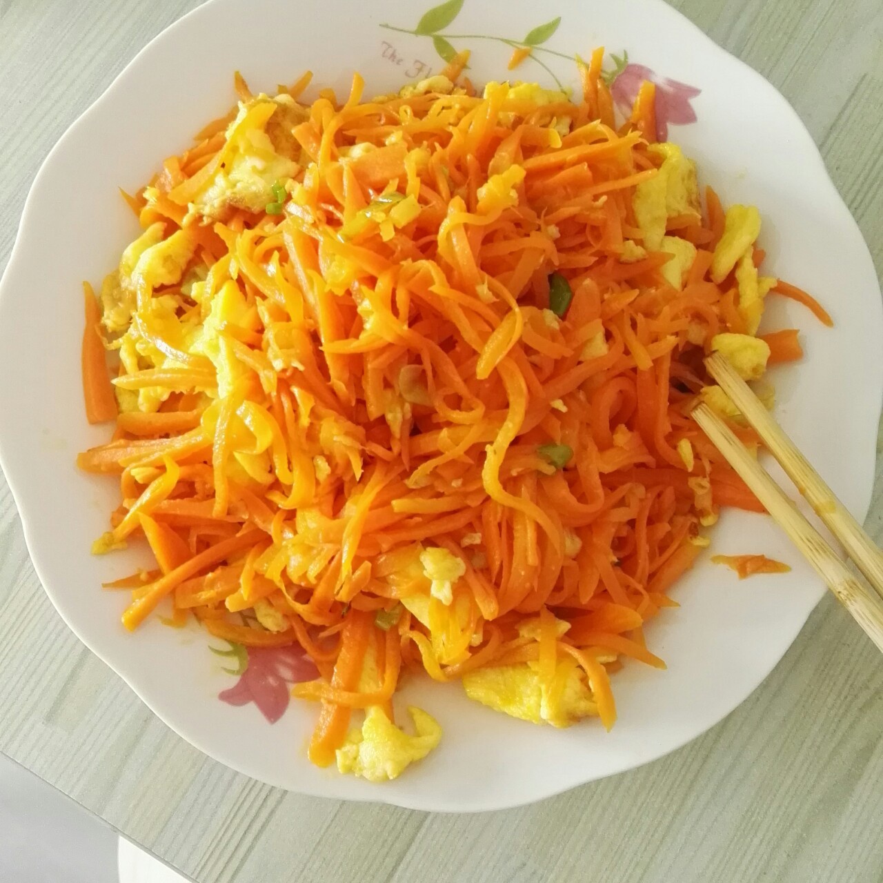孤独的美食家-胡萝卜炒蛋