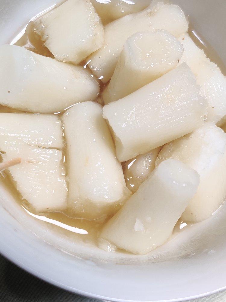 小玲只做的蒸山药山药蓝梅酱