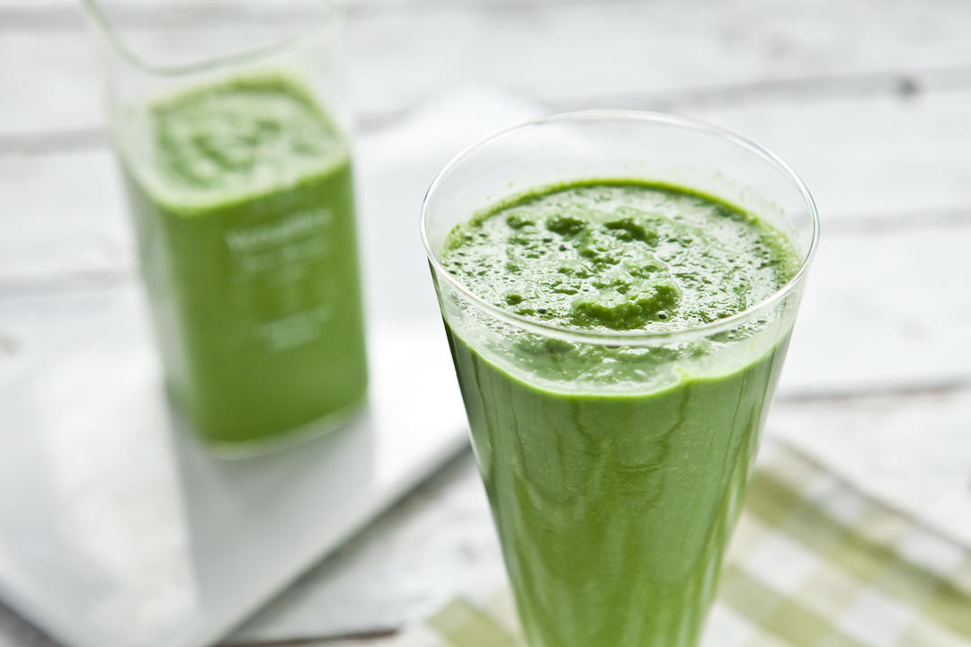 牛油果羽衣甘蓝思慕昔--Vitamix版的做法