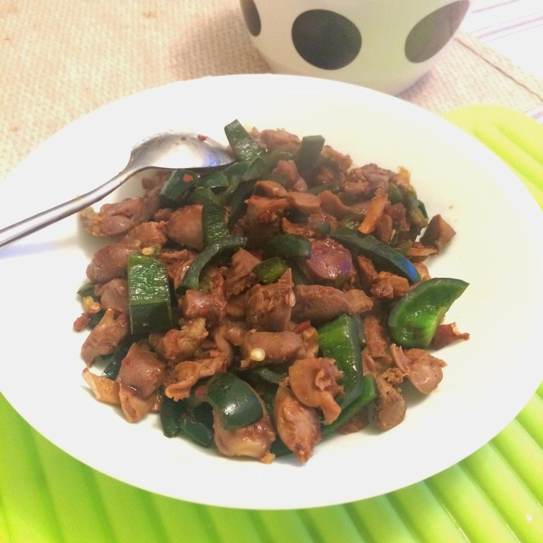 青椒爆鸡胗