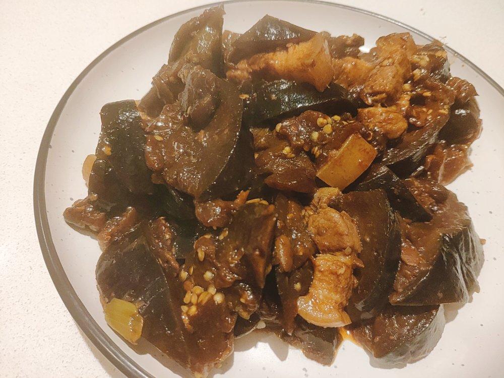 下饭神菜 酱爆茄子
