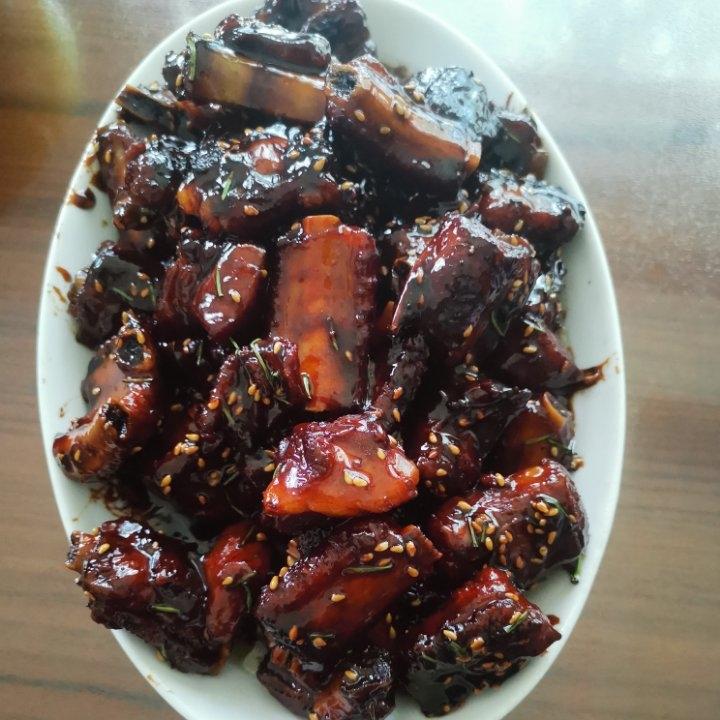 快手家常糖醋排骨