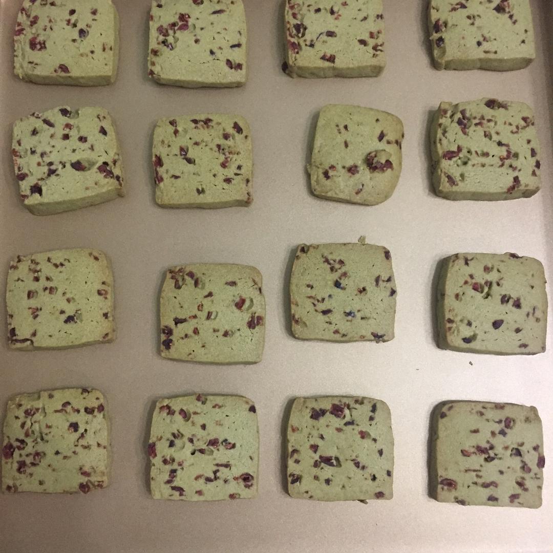 抹茶蔓越莓饼干