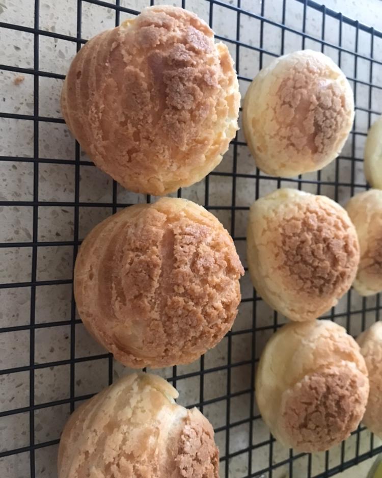 卡仕达泡芙|好吃的东西总是要难一点|知味人生|食单