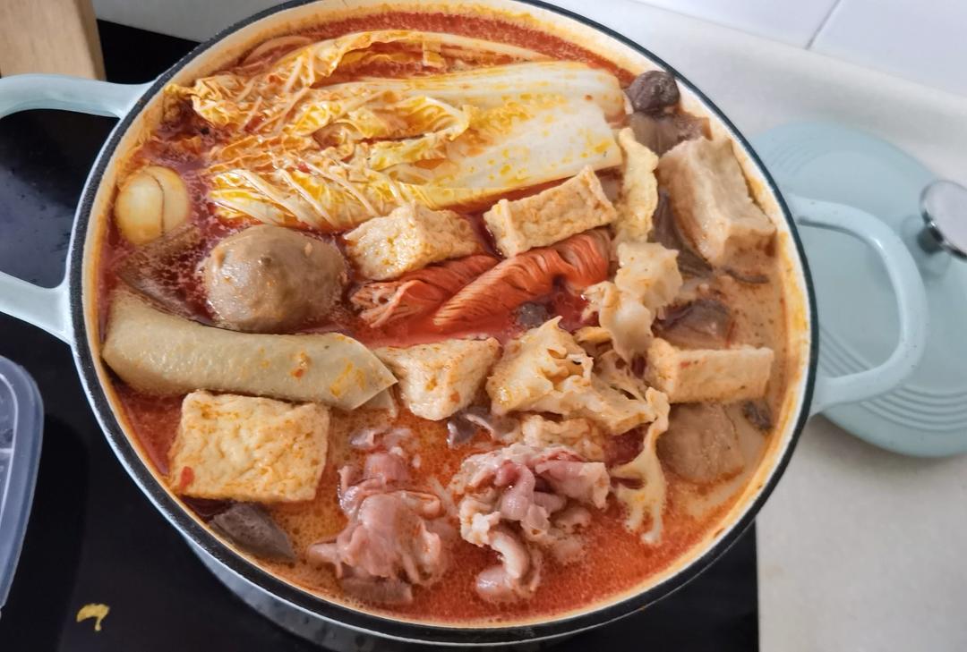 牛奶麻辣烫【9月北鼎珐琅铸铁锅食谱】