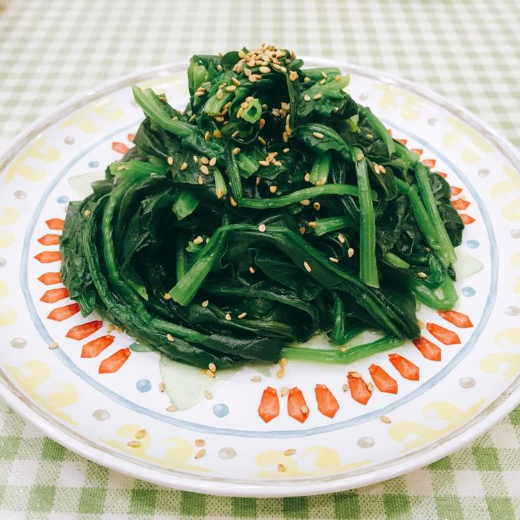 凉拌花生米菠菜