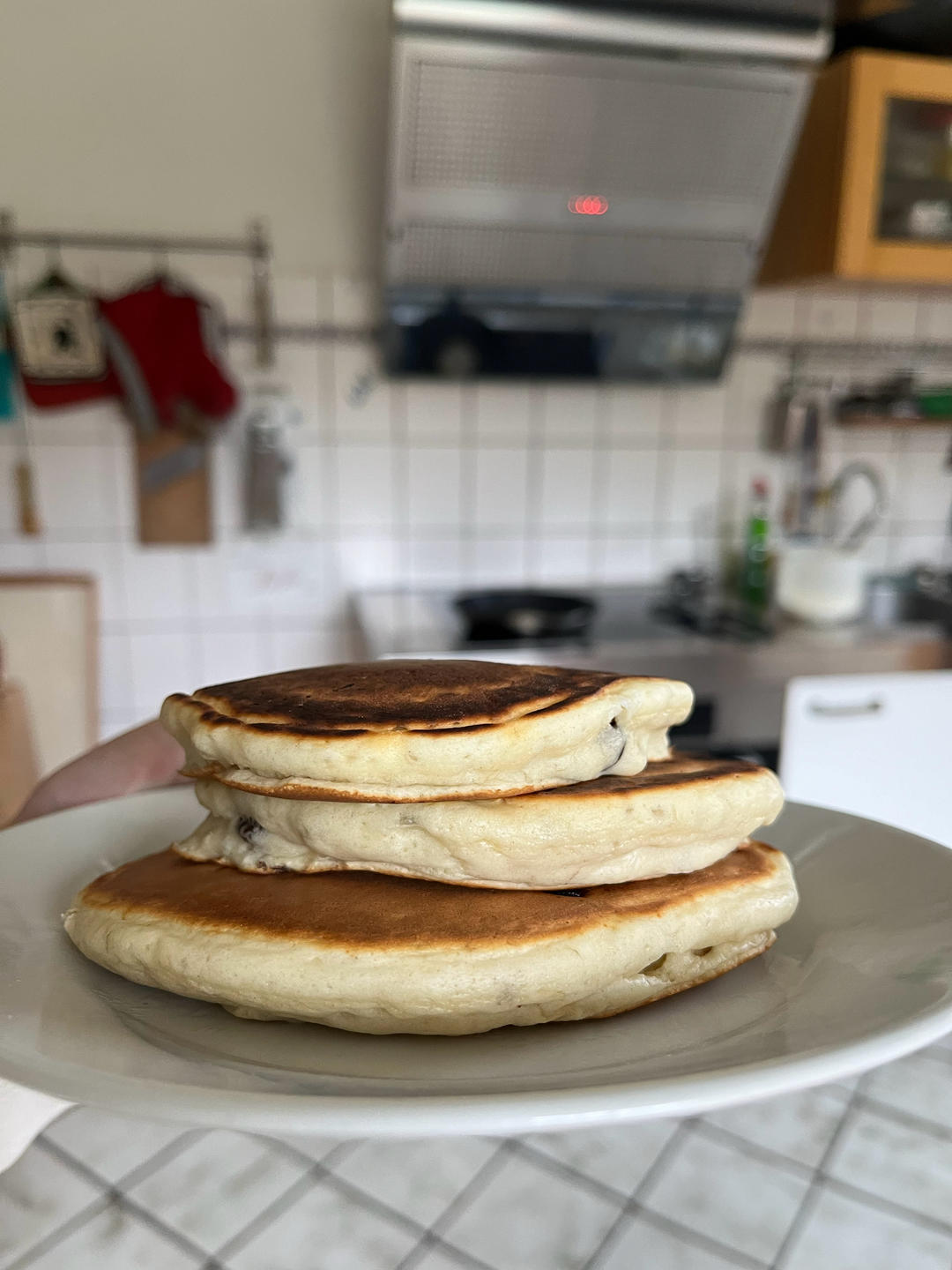Banana bread pancakes