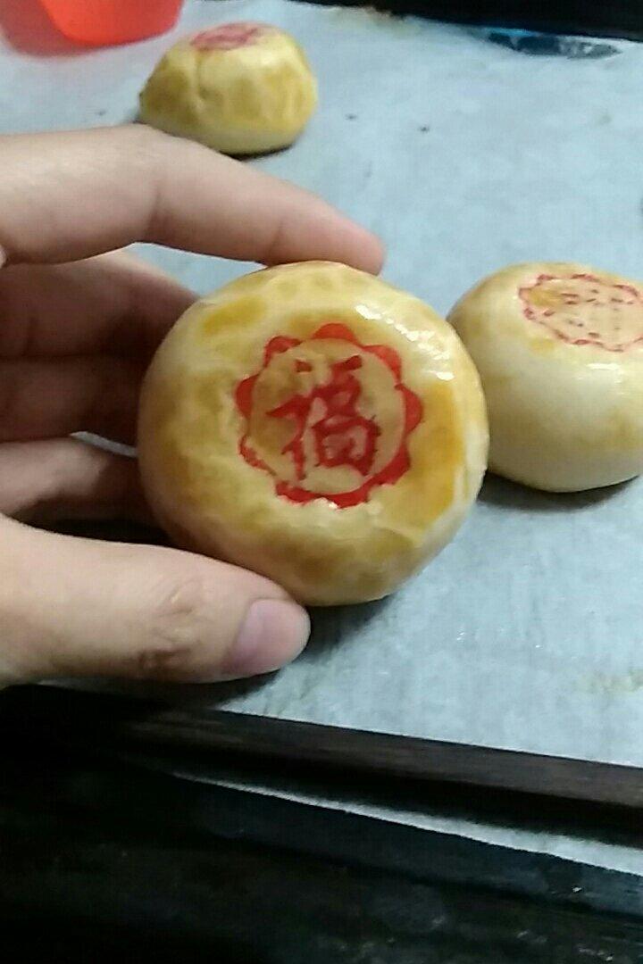 流心奶黄月饼（无吉士粉/转化糖浆版本）【曼食慢语】